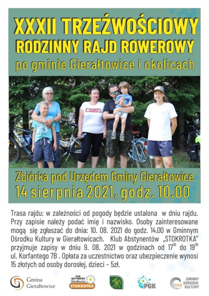 Zapraszamy na rowerow przejadk