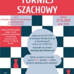turniej szachowy- 27 listopada 2021, godz. 10:00, aula w ZSP w Gierałtowicach, zapisy pod nr tel. 32 30 11 511, opłata 10 zł dorośli, 5 zł dzieci.