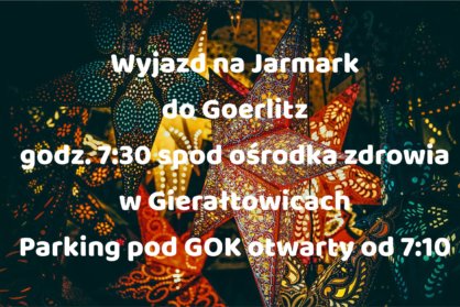 Wyjazd na Jarmark do Goerlitz