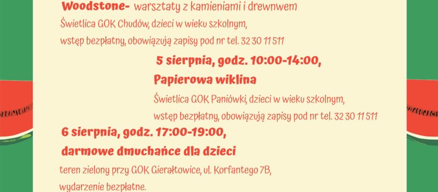 Wydarzenia dla dzieci