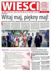 Pierwsza strona gazety Wieści Gminy Gierałtowice