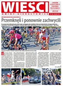 Pierwsza strona gazety Wieści Gminy Gierałtowice