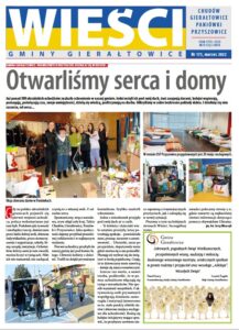 Pierwsza strona gazety Wieści Gminy Gierałtowice