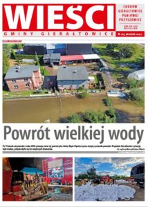 Pierwsza strona gazety Wieści Gminy Gierałtowice
