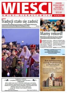 Pierwsza strona gazety Wieści Gminy Gierałtowice