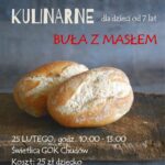BUŁA Z MASŁEM- warsztaty kulinarne dla dzieci