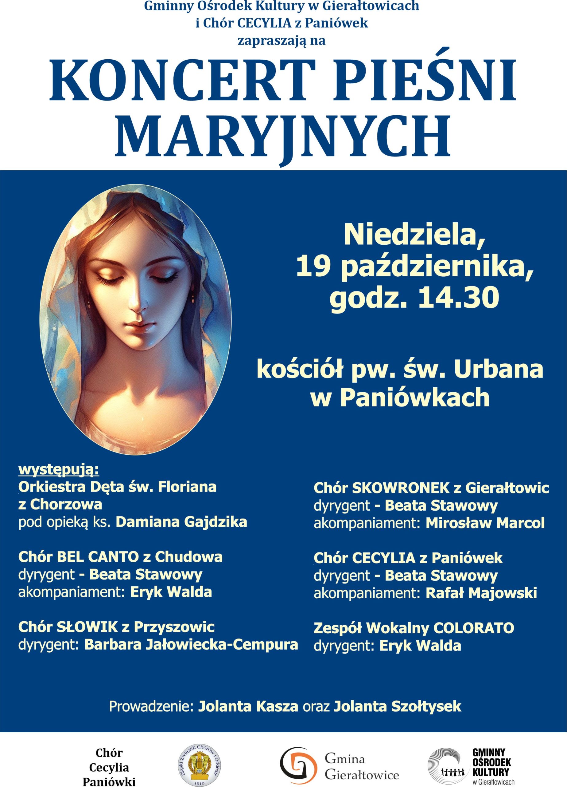 Koncert pieśni Maryjnych w Paniówkach