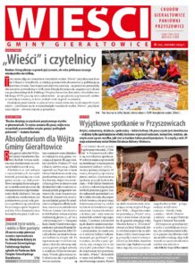 Pierwsza strona gazety Wieści Gminy Gierałtowice
