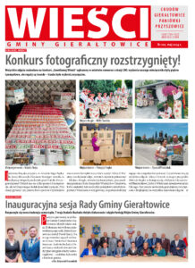 Pierwsza strona gazety Wieści Gminy Gierałtowice