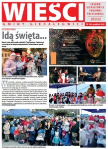 Pierwsza strona gazety Wieści Gminy Gierałtowice