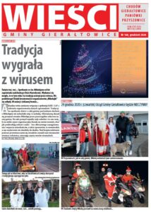 Pierwsza strona gazety Wieści Gminy Gierałtowice