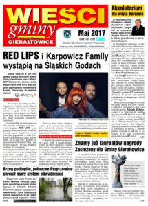 Pierwsza strona gazety Wieści Gminy Gierałtowice