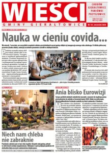 Pierwsza strona gazety Wieści Gminy Gierałtowice