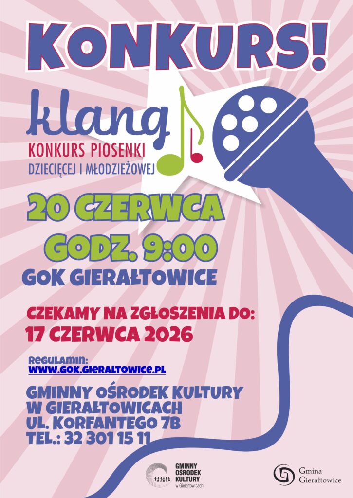 Konkurs piosenki dziecięcej i młodzieżowej KLANG